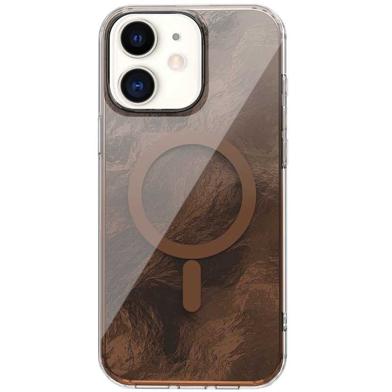 Чехол TPU Shiny Mountain (MagFit) для Apple iPhone 11 (6.1") (Chocolate)