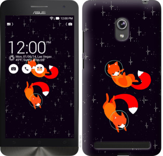 

Чехол Лисички в космосе для Asus ZenFone 6 A600CG 870539