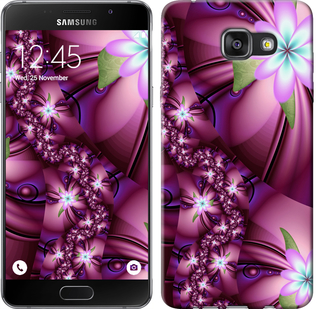 

Чехол Цветочная мозаика для Samsung Galaxy A8 (2016) A810 384159