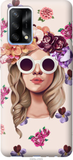 

Чехол Девушка с цветами v2 для Oppo A74 1174747