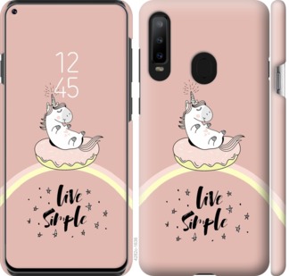 

Чехол Единорожка в пончике для Samsung Galaxy A8S 719158
