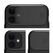 Фото Карбонова накладка Nillkin Camshield (шторка на камеру) на Apple iPhone 11 (6.1") (Чорний / Black) на vchehle.ua