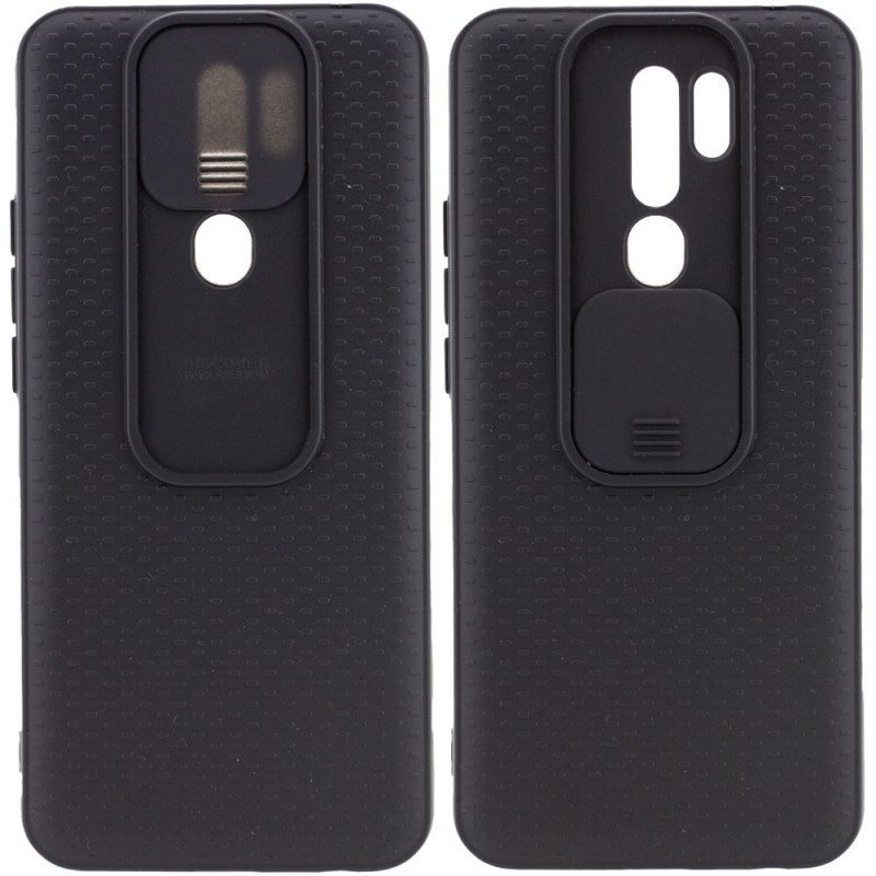 

Чохол Camshield Black TPU зі шторкою що захищає камеру на Xiaomi Redmi 9 (Чорний / Чорний) 931093