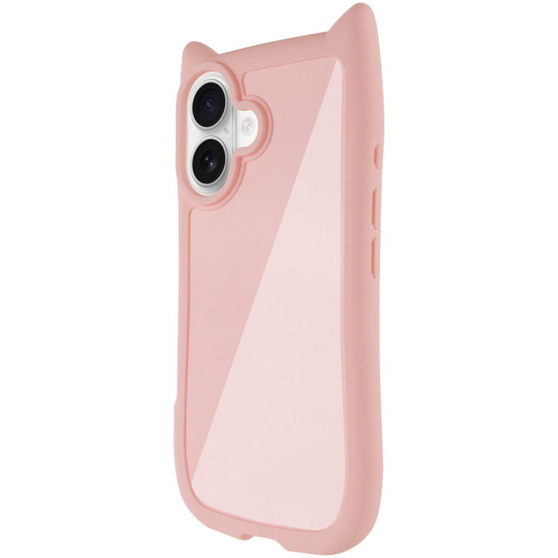 Чехол TPU GETMAN Cat with straps для Apple iPhone 16 Plus (6.7") (Pink)
