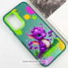 Фото TPU+PC чохол TakiTaki Graffiti magic glow на Samsung Galaxy S22 (Baby dragon / Green) на vchehle.ua