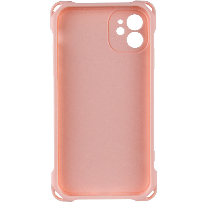 Чехол TPU CrossBody with straps для Apple iPhone 12 (6.1") (Pink) в магазине vchehle.ua