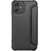Фото Кожаный чехол-книжка GETMAN Razor (PU) для Samsung Galaxy A06 (Black) на vchehle.ua