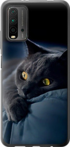 Чехол Дымчатый кот для Xiaomi Redmi 9T