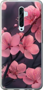 Чехол Пурпурная сакура для Oppo Reno 2Z