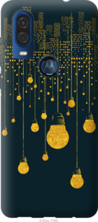 

Чехол Иллюстрация ночного города для Motorola One Vision 779515