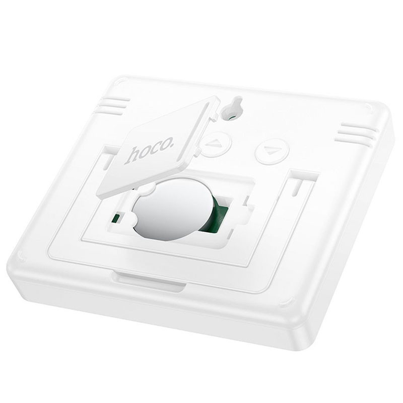 Электронный термогигрометр + часы Hoco HX41 5in1 Indoor (White) в магазине vchehle.ua