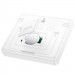 Электронный термогигрометр + часы Hoco HX41 5in1 Indoor (White) в магазине vchehle.ua