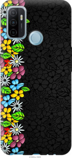 

Чехол цветочный орнамент для Oppo A53 1102372