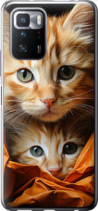 Чехол Котики 2 для Xiaomi Poco X3 GT