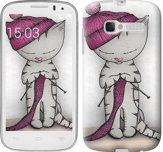 

Чохол Кішка рукодільниця на Alcatel One Touch Pop C5 5036D 584484