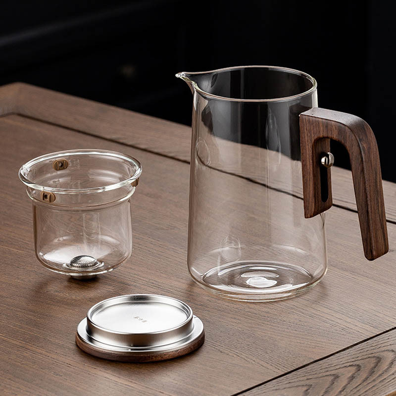 Купить Чайник для заваривания TeaPot D-25 Elegant 600ml (Transparent) на vchehle.ua