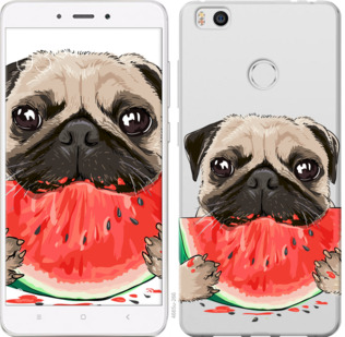 

Чохол Мопс і кавун на Xiaomi Mi4s 843788
