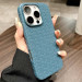 Фото Чохол TPU Weaving на Apple iPhone 16 Pro Max (6.9") (Blue) на vchehle.ua