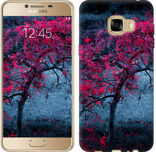 Чехол Дерево с яркими листьями для Samsung Galaxy C5 C5000