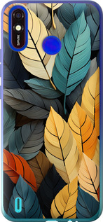 

Чехол Кольорове листя для Tecno Spark 4 Lite 1629474