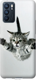 

Чехол Летящий котёнок для Oppo Reno6 5G 1581082