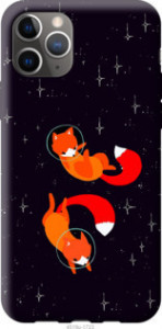 Чехол Лисички в космосе для iPhone 12 Pro Max