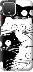 Чехол Коты v2 для Google Pixel 4