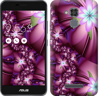 

Чехол Цветочная мозаика для Asus ZENFONE 4 SELFIE / ZD553KL 533126