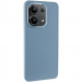 TPU чехол Bonbon Metal Style для Xiaomi Redmi Note 13 4G (Голубой / Mist blue)