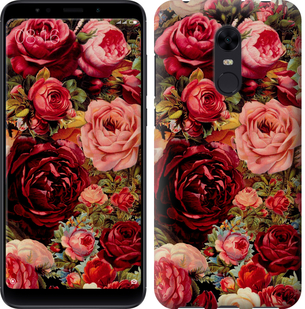 

Чехол Цветущие розы для Xiaomi Redmi 5 Plus 629359