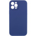 Чехол Silicone Case Full Camera Protective (AA) NO LOGO для Apple iPhone 12 Pro (6.1") (Синий / Deep navy)