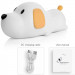 Фото Нічний світильник Papa Puppy Silicone LED Night Lamp (Білий) на vchehle.ua