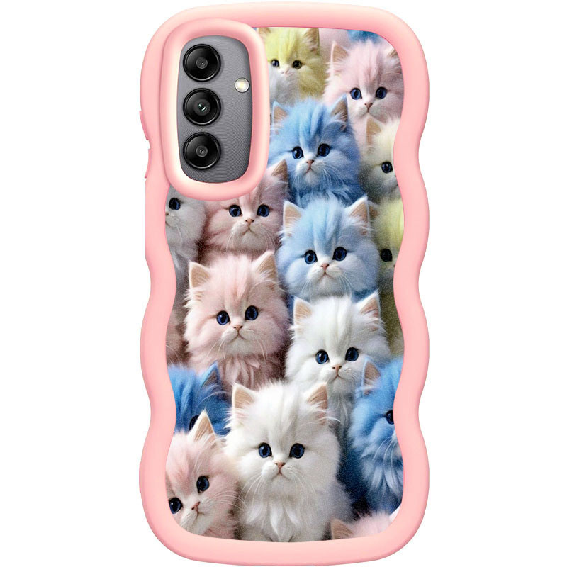 Чохол TPU Cloudy Pictures на Samsung Galaxy A25 5G (Kittens)