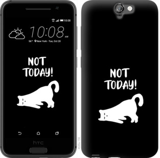 

Чехол Уставший кот для HTC One A9 874180