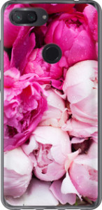 Чехол Розовые пионы для Xiaomi Mi 8 Lite