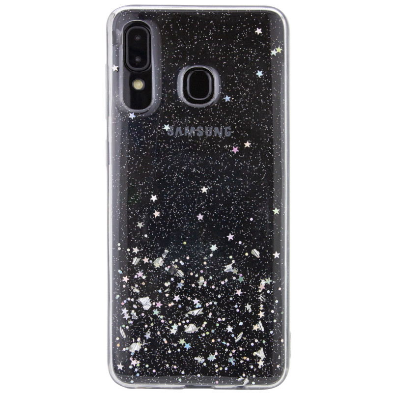 TPU чехол Star Glitter для Samsung Galaxy A20 / A30