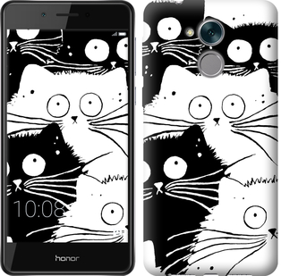 

Чехол Коты v2 для Huawei Honor 6C Pro 629455