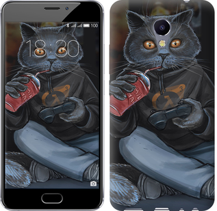 

Чехол gamer cat для Meizu M5 Note 635494