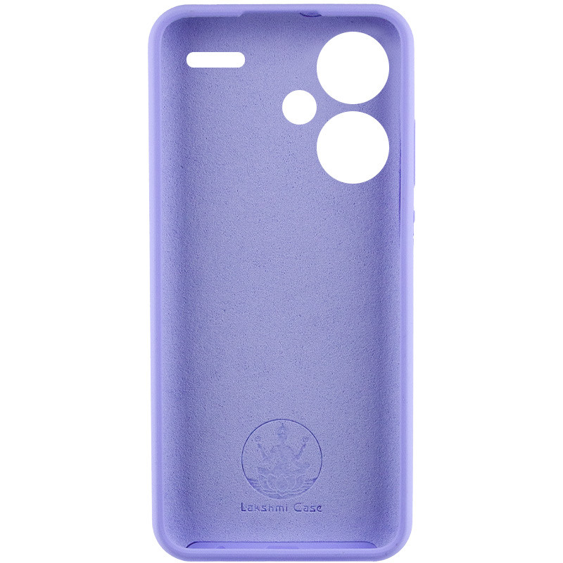 Фото Чехол Silicone Cover Lakshmi Full Camera (AAA) для Xiaomi Redmi Note 13 Pro+ (Сиреневый / Dasheen) на vchehle.ua