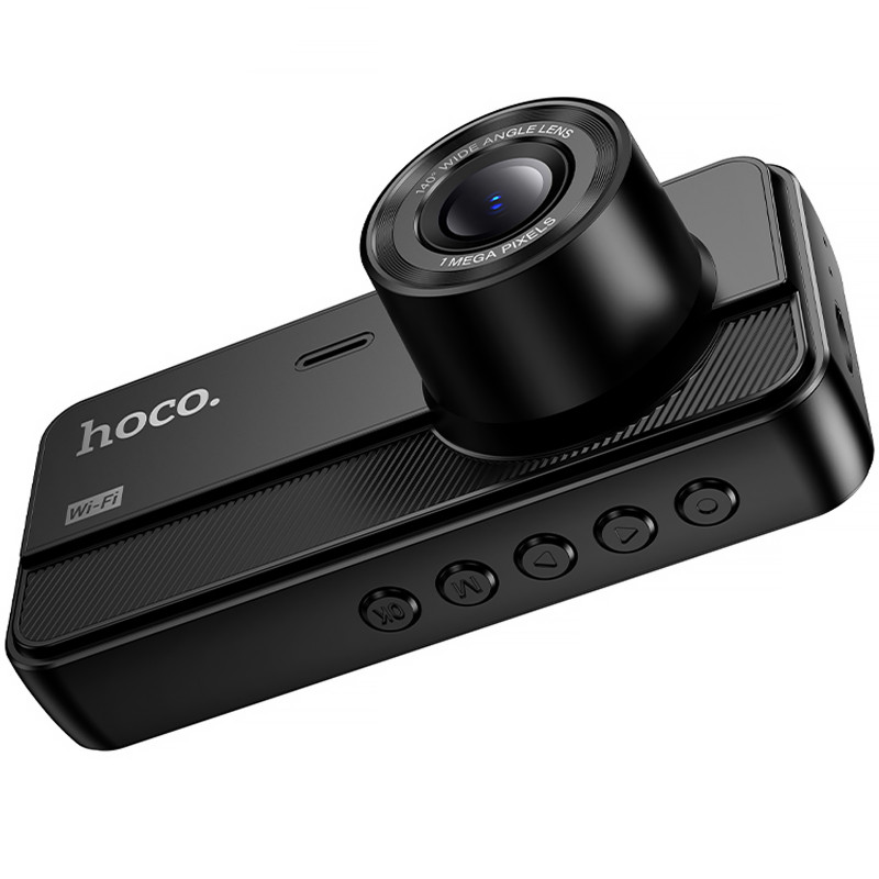 Фото Відеореєстратор Hoco DV15 2-inch display driving recorder (Black) в маназині vchehle.ua