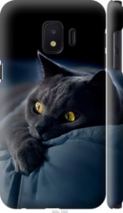 Чехол Дымчатый кот для Samsung Galaxy J2 Core