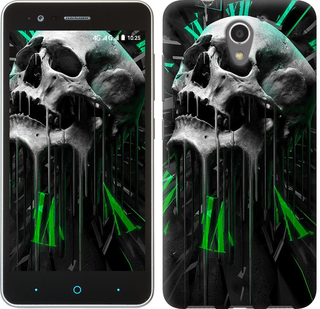 

Чехол Череп-часы для ZTE A510 645206