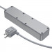 Купить Удлинитель Borofone BAC9 Power PD20W (3USB-A/1C/3xSocket) (2m) (White) на vchehle.ua