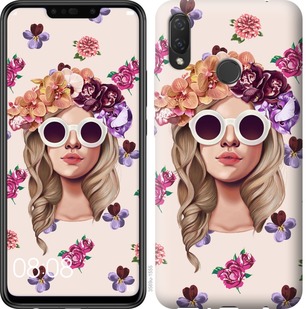 

Чохол Дівчина з квітами v2 на Huawei Nova 3 670898