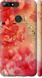 

Чохол Рожеві квіти для Huawei Y7 Prime (2018) 1161962