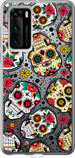 

Чехол Черепа для Huawei P40 1441103