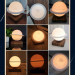 Купить Магнитный левитационный светильник HCNT Levitating Lamp Saturn (Dark Wood Grain) на vchehle.ua