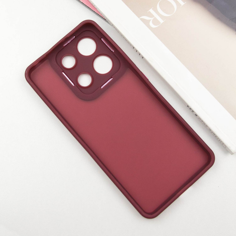 Фото TPU+PC чехол Accent для Xiaomi Redmi Note 13 Pro 4G / Poco M6 Pro 4G (Magenta) в магазине vchehle.ua