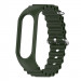 Фото Ремінець Ocean Band для Xiaomi Mi Band 9/8 (Зелений / Dark Olive) в маназині vchehle.ua