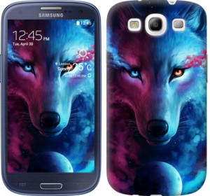 Чехол Арт-волк для Samsung Galaxy S3 Duos I9300i